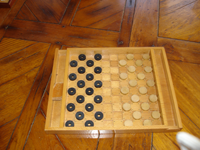 Jeu de dame en bois