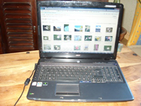 Ordinateur portable avec plage braille