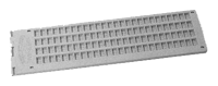 Une tablette à cuvette - 4 lignes de 26 caractères - pour écrire en braille
